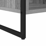 Book Cabinet Grey Sonoma 68 x 30 x 108.5 cm Engineered Wood 886543