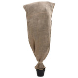 ZNTS Jute Sacks 10 pcs 65x135 cm 100% Jute 220 gsm 155780