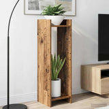 Plant Stand 2 pcs Old Wood 30 x 30 x 100 cm Engineered Wood 899575
