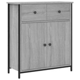 Sideboard Grey Sonoma 70x30x80 cm Engineered Wood 835527