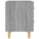 Bed Cabinet Grey Sonoma 40x35x47.5 cm 817287