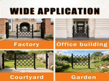 Foldable Security Gate, Expandable Safety Barrier with 360&deg Swivel Casters Lockable Design, 74879154