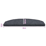 Self-adhesive Stair Mats 15 pcs 80 x 24.5 x 3.5 cm 42038645