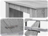 Dinning Table 180 x 85 x 75 cm Engineered Wood Grey Sonoma 3424943