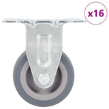 16 pcs Fixed Casters 50 mm 277813