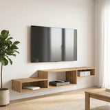 Wall-mounted TV Cabinet Wall-Mounted Artisan Oak 8005996