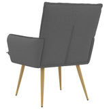 Armchair Dark Grey Fabric 42047699