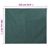 Plant Fleece Covers with Zip 4 pcs 70 g/m 2.36x2 m 3203571