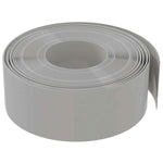 Garden Edgings 5 pcs Grey 10 m 20 cm Polyethylene 3155455