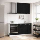 Kitchen Unit LYON 5 pcs Black Oak Engineered Wood 3438220