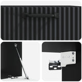Wall-Mounted TV Cabinet Black 59.5 x 41 x 30 cm Engineered Wood 899016