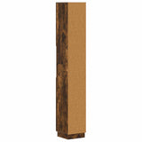 Bathroom Cabinet with Open Shelf HOORN Smoked Oak 897260