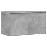 803060 Storage Chest Concrete Grey 84x42x46 cm Engineered Wood