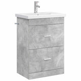 Bathroom Furniture Set Concrete Grey 61 x 40 x 84.5 cm 3404369