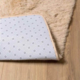 Shaggy Rug High Pile NAVARRA Beige 200x200 cm Polyester 4102877