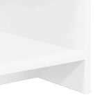 TV Stand White 102 x 35 x 45 cm Engineered Wood 890992