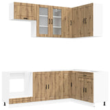Kitchen Unit PORTO 8 pcs Artisan Oak Engineered Wood 3438496