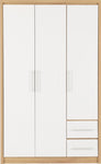 ZNTS Seville 3 Door 2 Drawer Wardrobe 100-101-069