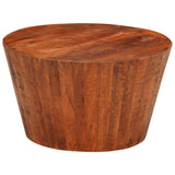 Coffee Table 52x30 cm Solid Rough Wood Mango 353728