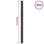 ZNTS Weed Membrane Black 2x25 m PP 4005229