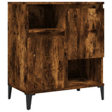 Sideboards 2 pcs Smoked Oak 60x35x70 cm Engineered Wood 3185732