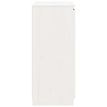 Sideboard White 60x36x84 cm Solid Pinewood 808109