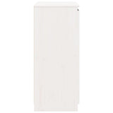 Sideboard White 60x36x84 cm Solid Pinewood 808109
