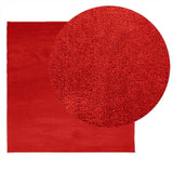Rug OVIEDO Short Pile Red 160x160 cm 375624