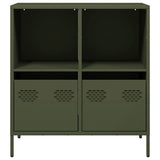 Sideboard Olive Green 68x39x73.5 cm Cold-rolled Steel 851362