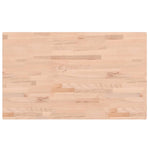 Basin Shelf Wall Mounted Steel and Solid Wood Beech 3302517