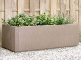 Garden Planter Light Brown 80x36x35 cm PP 368778