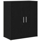 Sideboard Black Oak 60x31x70 cm Engineered Wood 869143