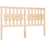 Bed Frame without Mattress 160x200 cm Solid Wood 3194321