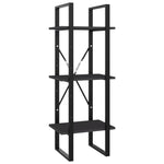 5-Tier Book Cabinet Grey 40x30x175 cm Engineered Wood 3081970