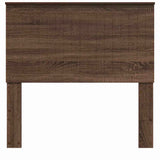 Headboard with Headboard Brown Oak 100 cm Engineered wood 887799