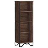 Bookcase Brown Oak 50x31x137,5 cm Engineered Wood 848613
