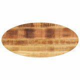 Table Top 110x40x3.8 cm Oval Solid Wood Mango 370831