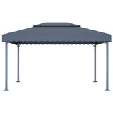 Gazebo 400x300 cm Anthracite Aluminium 48063