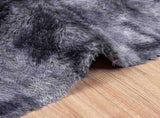 Shaggy Rug High Pile NAVARRA Dark Grey 240x240 cm Polyester 4102888