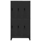 Locker Cabinet Anthracite 90x45x180 cm Steel 339799