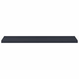 Window Sill Anthracite with wood grain 140 x 50 x 4.5 cm PVC 42046990