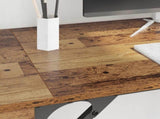 Computer Desk Old Wood 131 x 48 x 75 cm Engineered Wood 882832