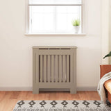 Radiator Cover Brown 78 x 19 x 81.5cm Engineered Wood 3403244