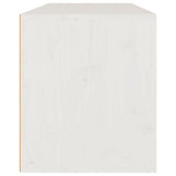 TV Cabinets 3 pcs White Solid Wood Pine 3100135