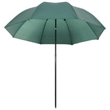 Fishing Umbrella Green 220x185 cm 318835