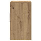 LED Sideboard 2 pcs Artisan Oak 41 x 37 x 67 cm Engineered Wood 863021