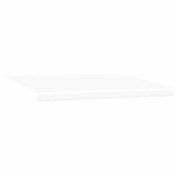 Retractable Awning Manual White 500 x 300 cm Fabric 3331356