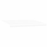 Retractable Awning Manual White 500 x 350 cm Fabric 3331538