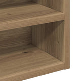 Display Cabinet Artisan Oak 100 x 15 x 58 cm Engineered Wood 873905