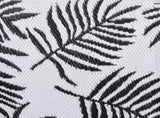 Outdoor Rug ARAKIL Black 140x200 cm PP 317013